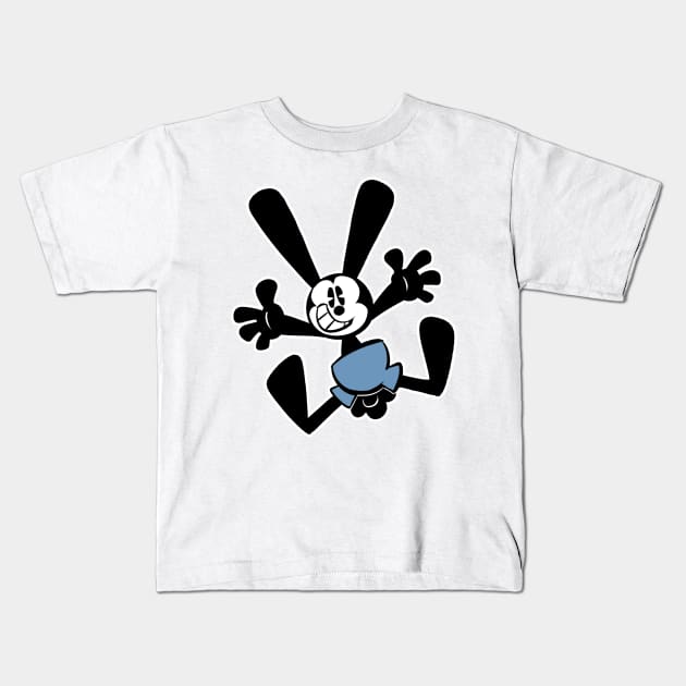 Lucky Bunny Kids T-Shirt by Nini